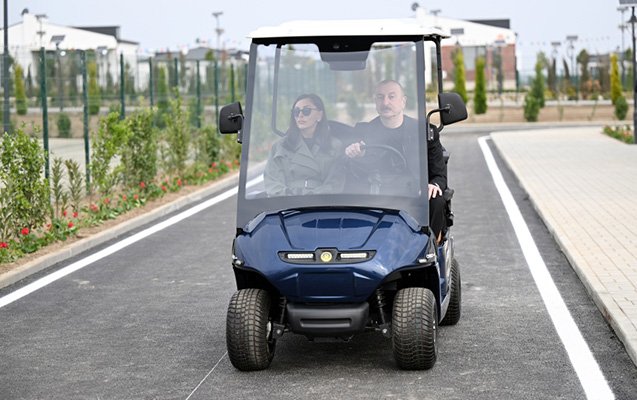 “Bax, biz belə şəhər qururuq!” - Prezident