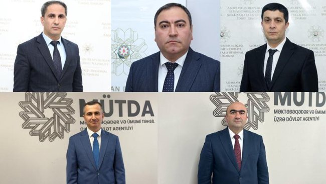 NAZİRDƏN YENİ TƏYİNATLAR - Regional təhsil idarələrinə yeni müdirlər təyin olundu