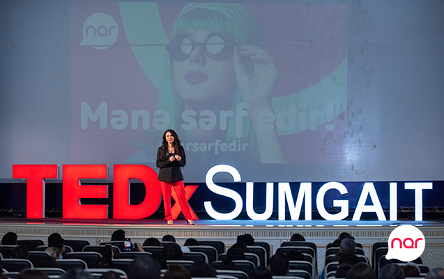 “Nar”ın əsas tərəfdaşlığı ilə “TEDx Sumgait” tədbiri uğurla başa çatdı