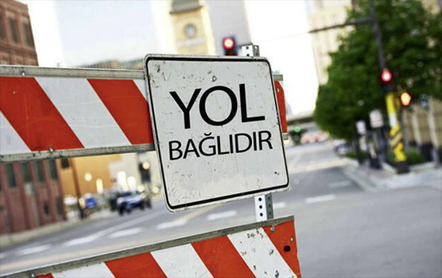 Sabahdan bu küçədə hərəkət tam məhdudlaşdırılır