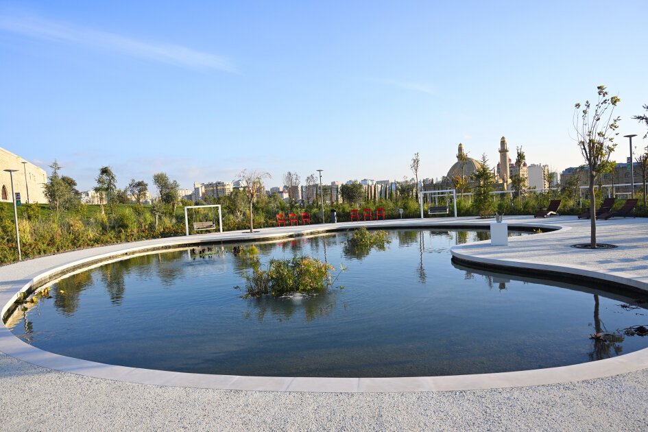 Mərkəzi Parkda süni göl yaradılacaq