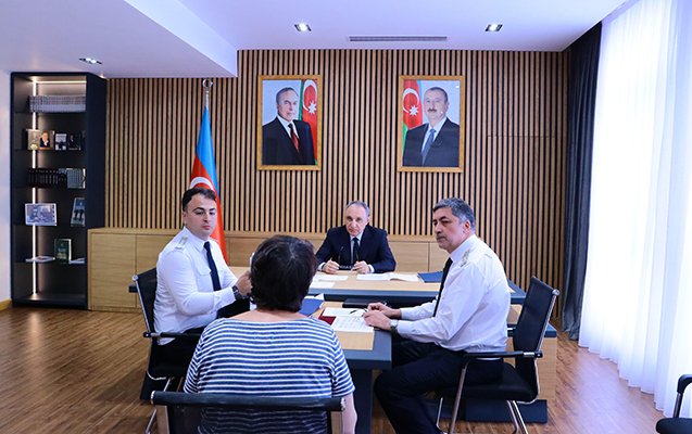 Baş prokuror Nəsimi rayonunda qəbul keçirdi - Tapşırıqlar verdi