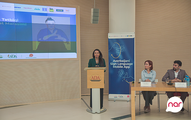 Azərbaycanda ilk jest dili mobil tətbiqi istifadəyə verildi