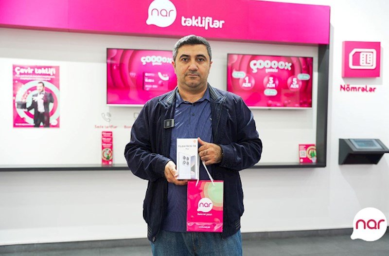 Nar” “Çoox Şanslı” lotereyasının ilk qaliblərini elan edib -FOTOLAR